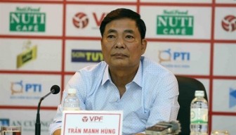 Ông Trần Mạnh Hùng thôi chức Chủ tịch CLB bóng đá Hải Phòng