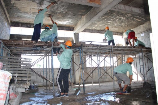 Công ty Cổ phần Xây lắp An Giang thi tay nghề, tuyên truyền về bầu cử và phòng, chống COVID-19 cho công nhân lao động
