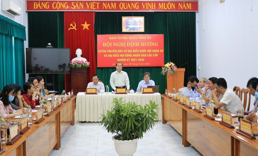 An Giang tập trung tuyên truyền, cổ động cho cuộc bầu cử toàn dân