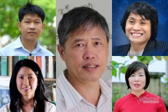 5 người Việt vào top 100 nhà khoa học xuất sắc nhất Châu Á