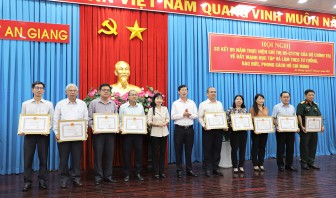 Ban Thường vụ Tỉnh ủy An Giang sơ kết 5 năm học tập và làm theo tư tưởng, đạo đức, phong cách Hồ Chí Minh