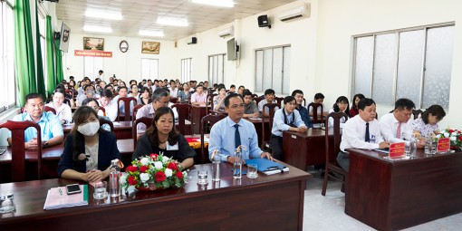 An Giang: Khai giảng lớp trung cấp lý luận chính trị - hành chính B154