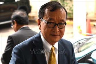 Tòa án Campuchia ra lệnh bắt giữ cựu thủ lĩnh đối lập lưu vong Sam Rainsy