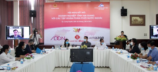 An Giang kết nối doanh nghiệp tỉnh với các Tập đoàn phân phối 
nước ngoài