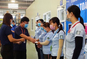 Công đoàn cơ sở Công ty TNHH An Giang Samho phát động Tháng Công nhân năm 2021