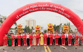 Khánh thành công trình cầu Nguyễn Thái Học