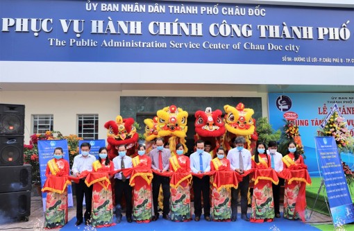Khánh thành Trung tâm Phục vụ Hành chính công TP. Châu Đốc