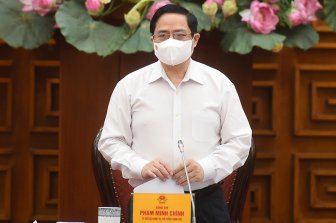 Thủ tướng Phạm Minh Chính chủ trì họp khẩn ứng phó dịch Covid-19