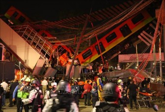 Vụ sập đường sắt trên cao tại Mexico: Số người thiệt mạng tăng lên 24