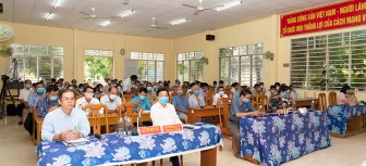Ứng cử viên đại biểu HĐND tỉnh An Giang gặp gỡ, tiếp xúc giữa cử tri huyện Thoại Sơn