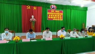 Ứng cử viên đại biểu Quốc hội, HĐND tỉnh và huyện Phú Tân gặp gỡ, tiếp xúc cử tri