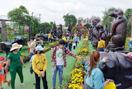 Tạm dừng các hoạt động tổ chức và đón khách tham quan trong Khu Du lịch sinh thái Mỹ Luông từ 00 giờ, ngày 12-5-2021