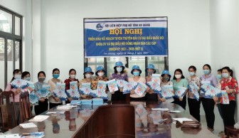 Hội Liên hiệp Phụ nữ tỉnh An Giang triển khai kế hoạch tuyên truyền bầu cử tại huyện Châu Phú
