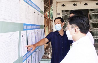 Ủy ban Bầu cử tỉnh An Giang  kiểm tra công tác bầu cử tại huyện Phú Tân
