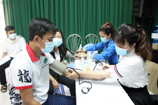 Bệnh viện Sản-Nhi An Giang tổ chức hiến máu tình nguyện đợt 1 năm 2021