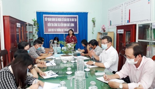 Trường Tiểu học "C" An Hòa đạt chuẩn quốc gia mức độ 1