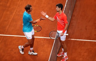 Novak Djokovic đối đầu Rafael Nadal ở chung kết Rome Masters