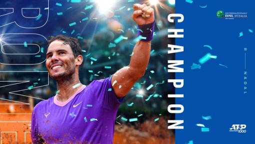 Rafael Nadal nói gì sau khi lập nên kỳ tích tại Rome Masters?