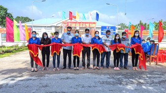 Xã Phú Thành khánh thành công trình chào mừng ngày bầu cử