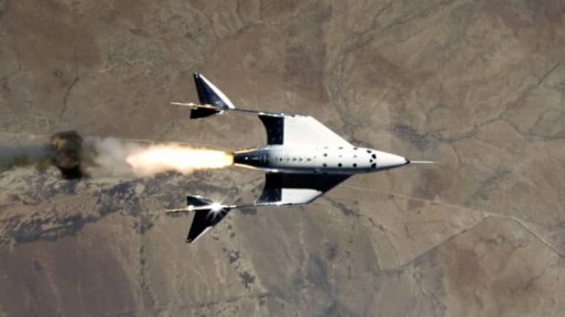 Virgin Galactic thực hiện thành công chuyến bay rìa vũ trụ lần thứ ba