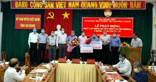 Ban Thường trực UBMTTQVN tỉnh An Giang ra lời kêu gọi toàn dân tham gia đợt cao điểm quyên góp ủng hộ phòng, chống dịch bệnh COVID-19