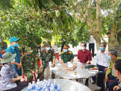 Tri Tôn quyết tâm ngăn chặn dịch bệnh COVID-19