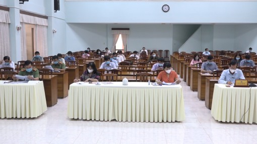 An Giang họp Ban Chỉ đạo thi cấp tỉnh kỳ thi tốt nghiệp trung học phổ thông năm 2021