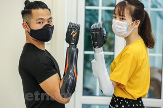 Cánh tay robot Made in Vietnam dành cho người khuyết tật