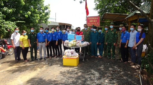 Thanh niên Tri Tôn động viên tuyến biên giới