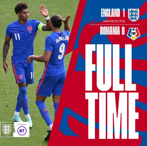 Rashford khai hỏa, tuyển Anh thắng nhọc trước Euro 2020