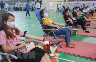 Chương trình hiến máu Hành trình Đỏ 2021 sẽ diễn ra ở 44 tỉnh, thành