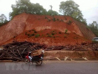 Yên Bái: Sạt lở đất ở huyện Văn Chấn khiến một phụ nữ tử vong