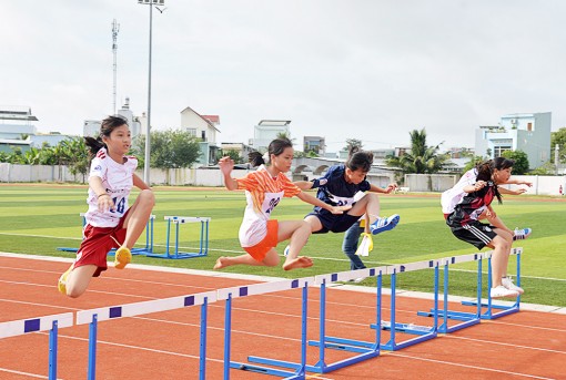 An Giang phát triển phong trào thể thao học đường