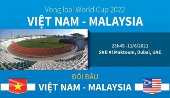 Đội hình đội tuyển Việt Nam trong trận đấu Malaysia