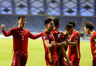 Việt Nam thăng tiến trên bảng xếp hạng FIFA