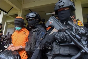 Indonesia bắt giữ 13 nghi can khủng bố ở vùng Riau
