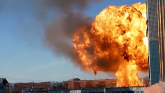 Hỏa hoạn tại trạm xăng ở Nga khiến nhiều người bị thương