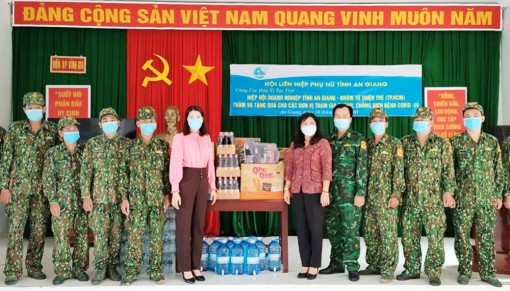 An Giang: Tiếp tục động viên lực lượng trên tuyến đầu chống dịch