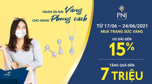 “Ngàn ưu đãi  “vàng” cho nàng phong cách”