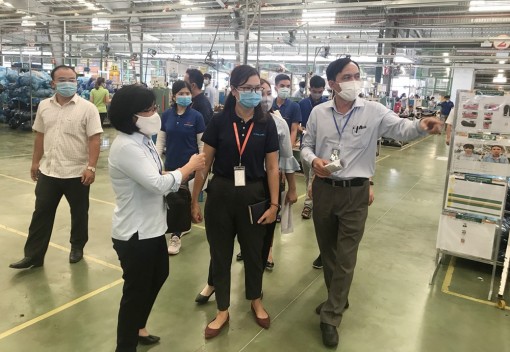 Doanh nghiệp trong khu công nghiệp lên phương án phòng, chống dịch bệnh COVID-19