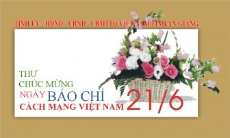 Thư chúc mừng Ngày Báo chí cách mạng Việt Nam