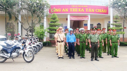 An toàn giao thông vùng biên giới Tân Châu
