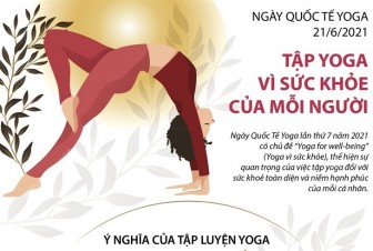 Ngày Quốc tế Yoga: Tập Yoga vì sức khỏe của mỗi người