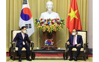 Chủ tịch nước, Thủ tướng Chính phủ tiếp Bộ trưởng Ngoại giao Hàn Quốc
