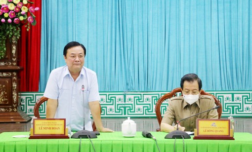Bộ trưởng Bộ Nông nghiệp và Phát triển nông thôn Lê Minh Hoan: Ngành nông nghiệp cần đẩy mạnh chuyển đổi mô hình tăng trưởng