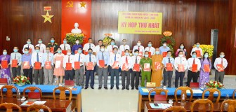 Kiện toàn các chức danh HĐND và UBND huyện Tịnh Biên nhiệm kỳ 2021-2026