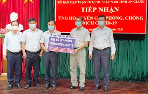 Tiếp nhận thêm 150 triệu đồng ủng hộ quỹ Phòng, chống dịch bệnh COVID-19 tỉnh An Giang