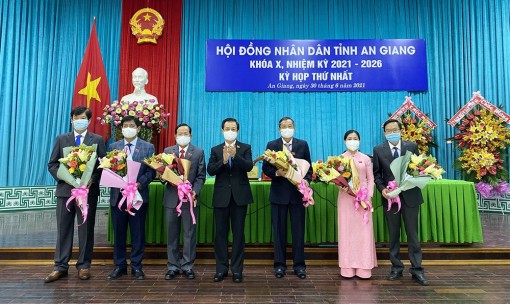 Kỳ họp thứ nhất HĐND tỉnh An Giang khóa X (nhiệm kỳ 2021 – 2026) kiện toàn các chức danh chủ chốt HĐND và UBND tỉnh