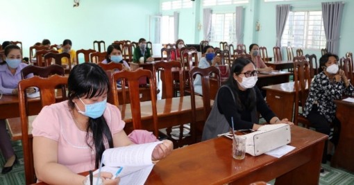 Triển khai xây dựng mô hình “Chi hội phụ nữ chủ động công tác năm 2021” điểm tại thị trấn An Châu