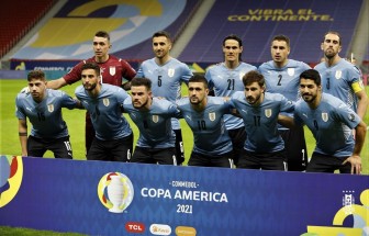 Thua luân lưu Colombia, Uruguay hụt vé bán kết Copa America